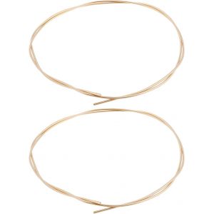 Kal-Lot De 2pcs Fils À Souder Argentés De 1 Mm 50 Cm Pour La Réparation De Composants De Bijoux - Neuf