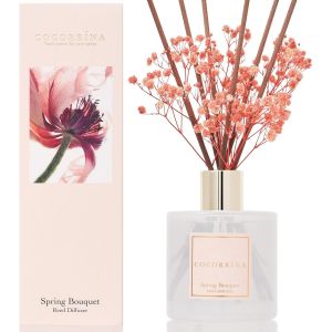 Diffuseur Parfum Maison, Bouquet De Printemps 200ml Avec Diffuseur B&acirc;tonnets Diffuseur De Parfum, Batonnets Diffuseur Parfum, Reed Diffuseur Pour Salle De Bain &Eacute;tag&egrave;re D&eacute;coration - Neuf