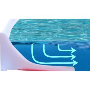 Senior-Barrière Isolante D'eau Pour Plateau De Douche En Caoutchouc De Silicone Pliable, Retenue De Liquide Dans Salle De Bain, Cuisine Ou L'extérieur | Pour Mampara, Lavabo, Évier, Baignoir[L861] - Neuf