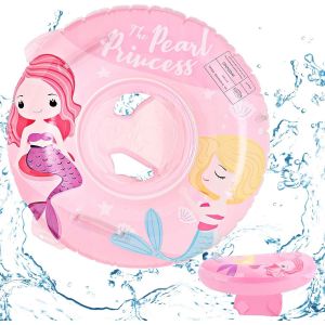 KAL-Bouée De Natation Pour Bébé, Bouée Bébé, Bague De Natation Pour Bébé Flottant Avec Siège, Gonflable Bouee Bebe Flotteur, Bouée De Natation Entraîneur Pour Enfants De 6 À 36 Mois - Neuf