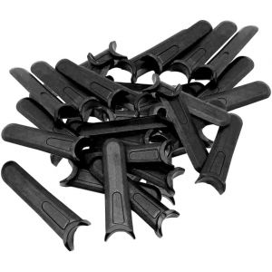 MEVRONISSHOP-Lot de 100 lames en plastique pour tondeuse &agrave; gazon Flymo Hover Vac/Micro Lite/Minimo/Mow n Vac - Neuf