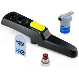 Subzonal-Anakel Home Pack Poign&eacute;e Sup&eacute;rieure Avec Valve De R&eacute;gulation De Pression Et Valve De S&eacute;curit&eacute; Pour Casserole Express Monix Quick (Pack Poign&eacute;e Et Clapets) - Neuf