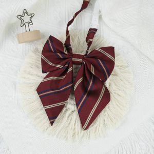 Uniforme Japonais Jk Avec Bandes Élastiques,Cravate Pour Hommes Et Femmes,Fournitures Scolaires,Uniforme Scolaire Simple Rayé Quotidien,Cravate De Style Campus - Neuf