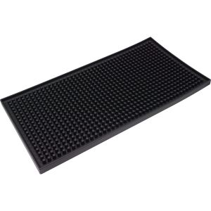 Tapis De Service Pour Bar &Agrave; Caf&eacute;, Tapis En Silicone Antid&eacute;rapant, Petit Tapis De Drainage, Accessoires 30 X 15 Cm - Neuf