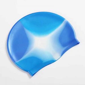 Casquettes De Natation En Silicone Pour Hommes Et Femmes,Chapeau De Natation Imperméable,Protection Des Oreilles Des Cheveux Longs,Bonnet De Natation De Surf De Plongée,Accessoires De Piscine #D - Neuf