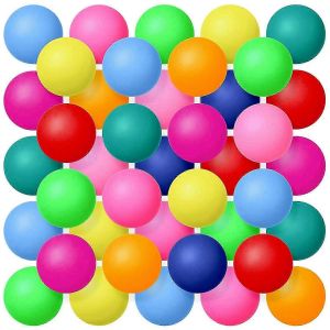 Paquet De 300 Balles De Ping-Pong Balles De Tennis De Table Balles De Ping-Pong De 40 Mm Balles Rebondissantes Balle De Tennis De Table De Divertissement - Neuf