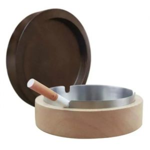 Cendrier Original Extérieur Design, Cendrier Avec Couvercle Fermé Anti Odeur, Cigare Cendrier Anti Vent Portable - Neuf