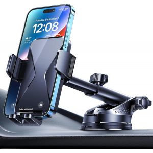 Support de t&eacute;l&eacute;phone Portable pour Voiture [Super Ventouse] Support Universel pour t&eacute;l&eacute;phone Portable de Voiture Rotatif &agrave; 360&deg; pour Smartphone - Neuf