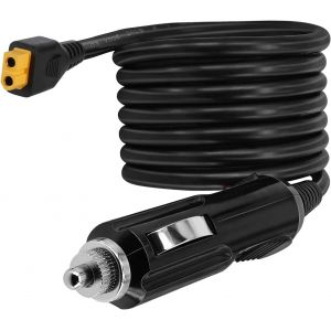 Allume-Cigare Vers Xt60 Chargeur De Voiture Câble D'alimentation 12v 24v Pour Ecoflow Delta River Eb55 Powerstation Générateur Électrique Centrale Électrique Portable 16awg - Neuf