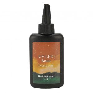 R&eacute;sine Uv Transparente &Agrave; Durcissement Rapide Inodore Anti Jaunissement R&eacute;sine &Eacute;poxy Uv Largement Utilis&eacute;e Pour La Fabrication De Bijoux De Bricolage 75g De Consistance &Eacute;paisse Type Dur - Neuf