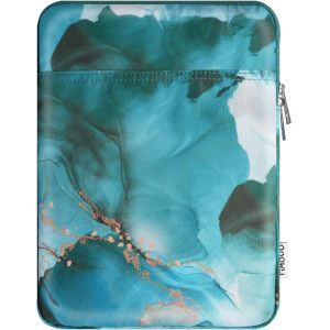 9-11"" Sac De Tablette Pour Ipad 11 Pouces A16 2025, Ipad 10E G&eacute;n. 10,9"", Ipad 10,2"", Ipad Air 11 Pouces/5E/4E G&eacute;n. 10,9"", Galaxy Tab A9 Plus 11"", Sac Pour Smart Keyboard, Bleu Paon Nuageux - Neuf