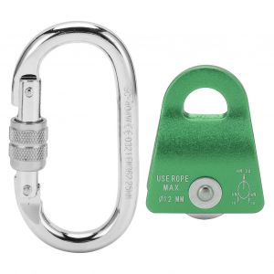 Poulie Pivotante Laterale En Alliage D'aluminium, Roue Suspendue, Fournitures Pour Machines D'escalade Et D'alpinisme, Vert - Neuf