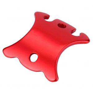 10pcs / Lot Courb&eacute; Tente En Aluminium Cordes De Vent Ajustement Boucle Stopper Accessoires De Camping (L) - Neuf