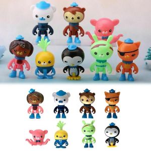 Cadeaux Enfants 8pcs / Set Les Octonautes Figures Octo Crew Pack Playset Action Figure Poup&eacute;e Toy Decor - Neuf