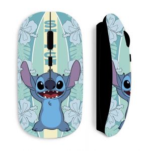 Souris noire Sans Fil Stitch surf disney - Neuf