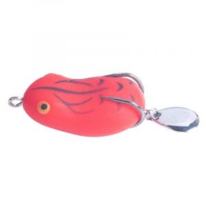 4.2cm-8g / 5cm-14g Petite Grenouille Forme Faux Leurre De P&ecirc;che Pratique Pour Transporter App&acirc;t De P&ecirc;che R&eacute;utilisable L&eacute;ger Pour P&ecirc;che-Rouge 8g - Neuf