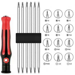 1 jeu de tournevis T8 T5 pour tournevis Torx Star Heavy Duty de type Dyson pour outil de réparation d'aspirateur V6 / V7 / V8 / V10 / V11 - Neuf