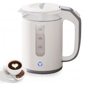 Bouilloire De Camping En Acier Inoxydable 1,2 L 1000 W - Neuf