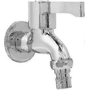 Robinet ext&eacute;rieur pour machine &agrave; laver G1/2" en cuivre, robinet mural pour machine &agrave; laver, robinet d'eau froide simple - Neuf