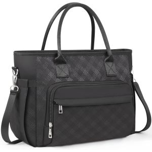 SUBZONAL-sacs isotherme repas femme,12L sacs lunch isotherme avec bandouli&egrave;re ajustable et porte-bouteille,sac repas isotherme femme pour le travail,le pique-nique,le camping,la plage,Noir - Neuf