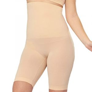 Short Gainant Taille Haute Pour Femme, Vêtement Gainant, Contrôle Du Ventre, Technologie Amincissante Pour Les Cuisses - Neuf