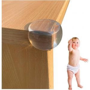 Protection Coin Table, Meuble (16 Pièces), Placard Pour Enfant Et Bébé, Sécurité Pvc Adhésive Transparente Et Flexible Qui Protège Chaque Coin - Neuf
