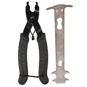 Kit D'outils De R&eacute;paration De Cha&icirc;ne De V&eacute;lo Haut De Gamme 2 Pi&egrave;ces : Pince &Agrave; Maillons Et Indicateur D'usure Pour Un Entretien Facile Et Des R&eacute;parations Rapides - Neuf