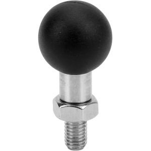 MEVRONISSHOP-Support de Boule de Filetage de Moto, Support de T&ecirc;te de Boule de R&eacute;troviseur de Moto pour Adaptateur de Boule de Tr&eacute;pied Moto ATV Adaptateur Boule pour Cam&eacute;ra d'action de Moto (M8x1.25) - Neuf