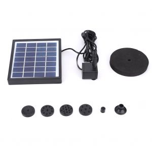 HJLIAN Kit de panneau d'alimentation pour pompe a eau solaire d'exterieur pour jardin, piscine, fontaine, paysage - Neuf