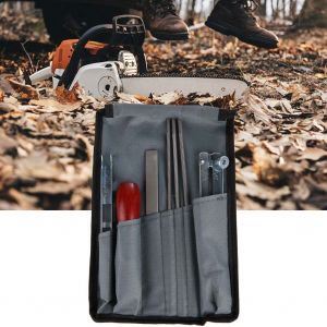 Kit d'affutage de tronconneuse, ensemble d'outils de jauge de profondeur d'affutage - Neuf