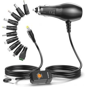 34W Chargeur Voiture Multi Embout 3V 5V 9V 12V 2A + Prise Port Usb 5V 2A, Allume Cigare Usb C Adaptateur Universel Pour Iphone Samsung T&eacute;l&eacute;phone Tablette Lecteur Dvd Gps Cam&eacute;ra Led - Neuf