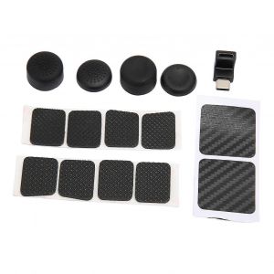 Kit d'amélioration des boutons arrière Capuchons de poignée de pouce en silicone Pavé tactile Protéger la peau Adaptateur USB C à 90 degrés pour accessoires Steam Deck - Neuf