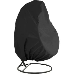 Housse de protection anti-poussière noire 210D pour balancelle d'extérieur, 230 x 200 cm - Neuf