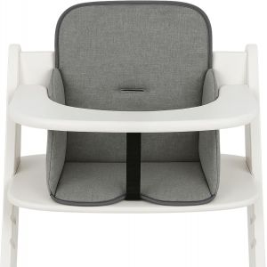 Housse Chaise Haute Bebe - Coussin Assise Pour Bébé Confortable Coussins Et Housses Pour Chaises Hauck Et Stokke Enfant Avec Un Revêtement Imperméable Stable Beige Avec Étoiles Blanches - Neuf