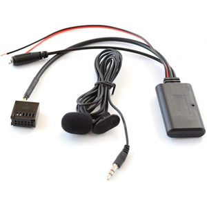 Kit Bluetooth 5.0 Kit Microphone Mains Libres Adaptateur AUX 12Pin Remplacement Compatible avec Ford Focus Mondeo CD 6000 6006 5000C MP3 Radio Stereo Audio - Neuf