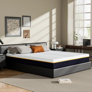 Matelas en mousse &agrave; m&eacute;moire de forme 120 x 190 cm , &eacute;paisseur 17 cm - Neuf