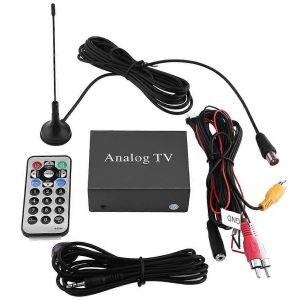 Voiture Mobile DVD TV Récepteur Tuner TV analogique Boîte de signal forte avec télécommande d'antenne - Neuf