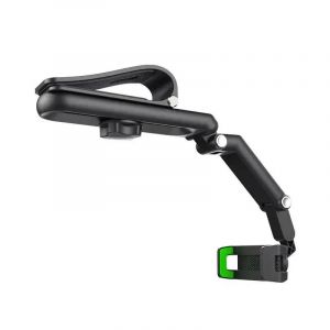 Support De T&eacute;l&eacute;phone De Voiture Rotatif &Agrave; 1080 &deg;,Pare-Soleil,Cellule Gps,Mobile,Clip De Voiture,Support De Support,Iphone,Samsung,Xiaomi.Green. - Neuf