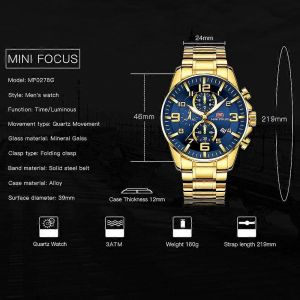 Montre Pour Homme Skmei 1391 : Quartz Numérique Avec Bracelet En Cuir, Alarme, Led Lumineuse, Design Étanche - Neuf