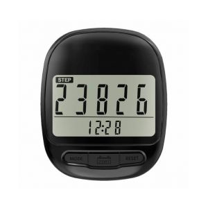 Podomètre Lcd À Pince Avec Grand Écran, Horloge Et Double Ligne Pour Les Pas Et Les Calories - Parfait Pour Tous Les Âges - Neuf