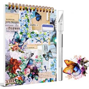 1000+ Pi&egrave;ces/50 Feuille Autocollant Scrapbooking Autocollant Bullet Journal Stickers Scrapbooking Scrapbooking Materiel Pour Scrapbooking Diy Artisanat Art D&eacute;coration(Bleu) - Neuf