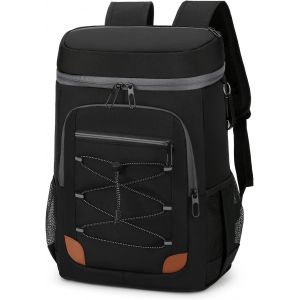 Sac &agrave; Dos Glaciere 25L, Grand Portable Sac a Dos Isotherme pour Camping, L&eacute;ger Imperm&eacute;able Sac de Pique-Nique pour Femme Homme Barbecue Quotidien Travail - Neuf