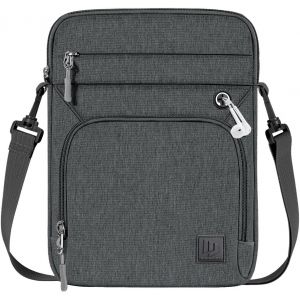 Eryi-Housse Sac Pour Tablette 9-11 Pouces, Avec Bandoulière Pour Ipad 10é Gén 10,9"", Ipad (A16) 11"", Ipad Air/Pro 11"", Ipad 9/8/7é Gén 10,2"",Ipad Air 5/4,Galaxy Tab A9+ Plus 11""/S9 Fe,Gris Sidéral - Neuf