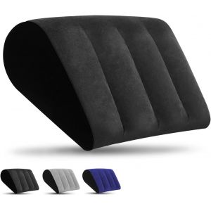 Trahoo-Soutien Lombaire Oreillers-Coussin Lombaire Coussins Relève-Jambes Coussin Nuque-Coussin Cervicales Oreiller De Voyage Gonflable Repose Tete Pillow Coussin De Lecture Coussin Dos Triangulaire( - Neuf