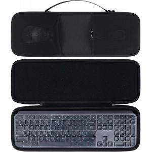 Dur Étui de Protection Compatible avec Logitech MX Keys Plus/MX Keys/MX Keys S Clavier (Noir) - Neuf