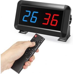 Acdsgd-Tableau De Scores Electronique Avec T&eacute;l&eacute;commande Led Scoreboard Num&eacute;rique Portable Pour Basketball Baseball Sport - Neuf