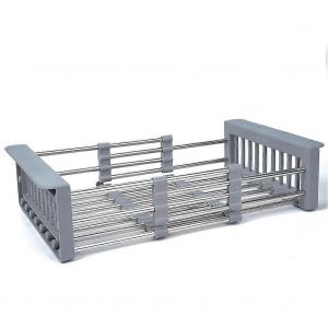 Égouttoir À Vaisselle Extensible Évier De Cuisine Bol Panier - Neuf