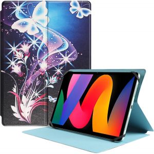 NAERYUT-Slim Universal Tablet Étui 9 ""11"" Pouces,Tablet Protection Coque Pour Tablette Tactile 9 ""9.7"" 10 ""10.1"" 10.5 ""11"" Pouces,Avec Plusieurs Angles De Vue Et Conception De Trou De Caméra,Plbf - Neuf