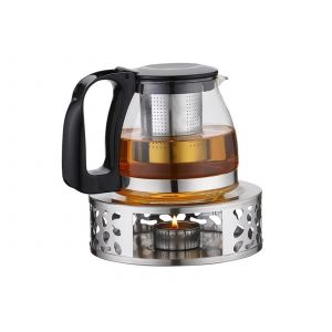 X Chauffe-Th&eacute;i&egrave;re Creuse Avec Photophore Chauffe-Caf&eacute; Po&ecirc;le Chauffante - Neuf