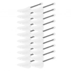 10 Paires D'armatures En Plastique R&eacute;glables,Fa&ccedil;onneur De Chaussures Transparent Avec Ressort En Spirale - Neuf